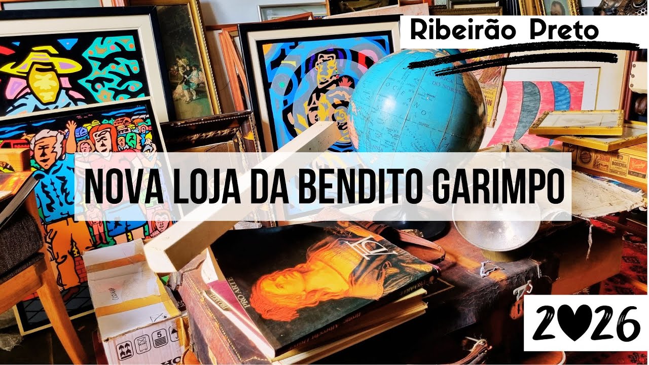 Um BENDITO GARIMPO Nova Loja Cheia de Objetos Antigos #antiguidades #antiquario #lojadeantiguidades