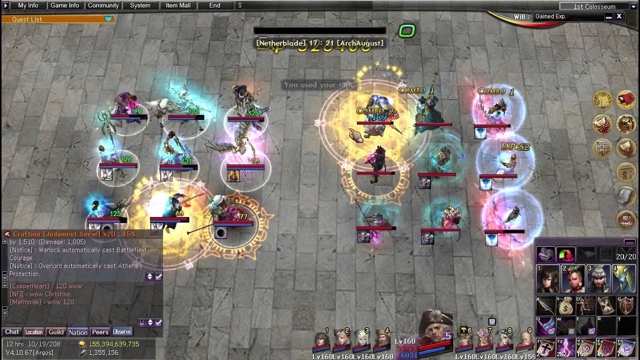 Argos Weekly 2014.03.01 AM Final: ArchAugust vs. Netherblade - Atlantica Online