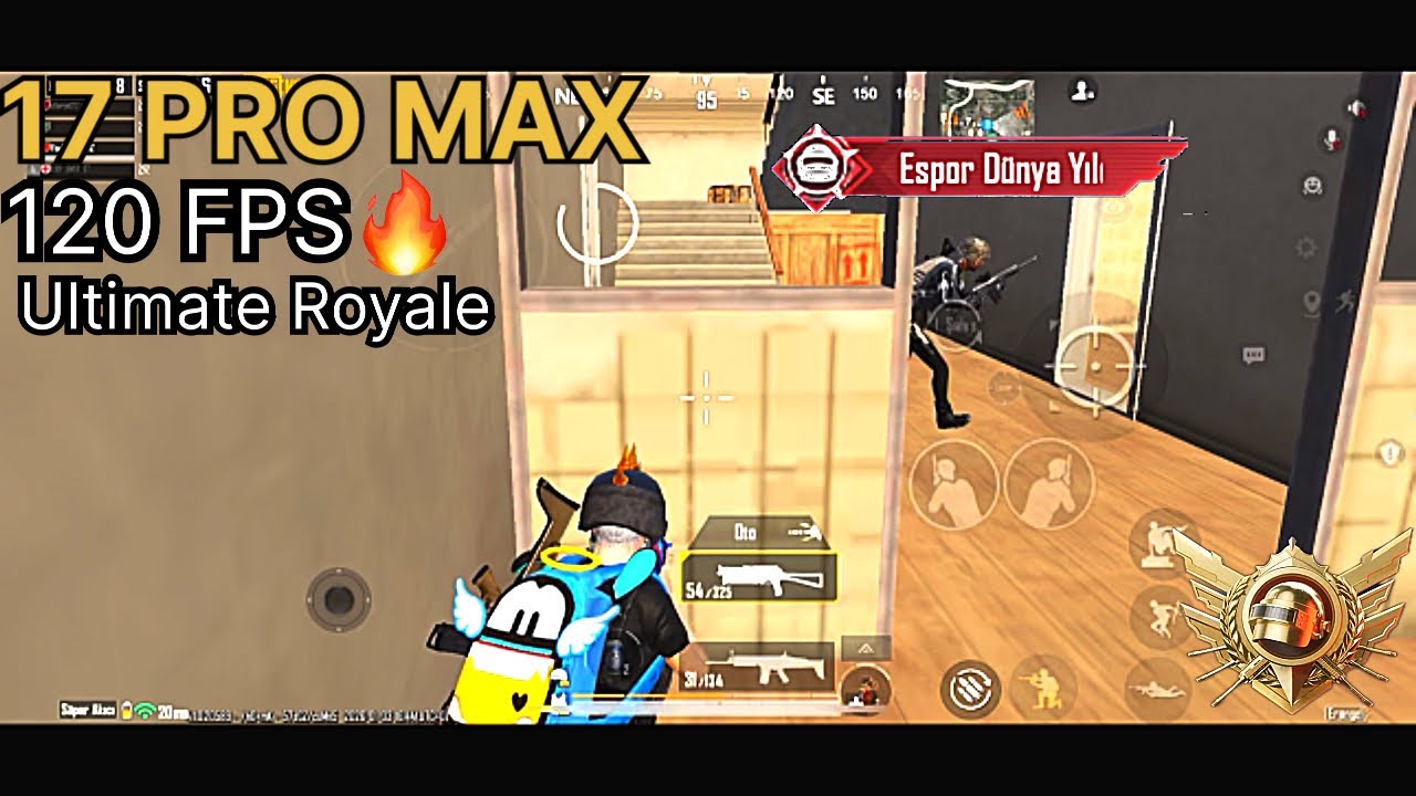 1v4 Clutches in Ultimate Royale 17 PRO MAX 120 FPS 🔥 ZİRVE SAVAŞI