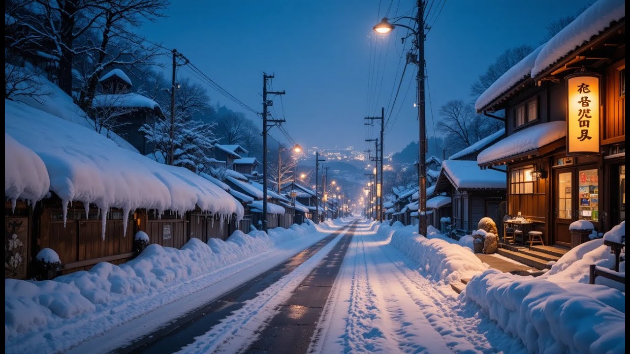 Snowfall Lo-Fi Hip Hop – Chill Beats for Studying & Working