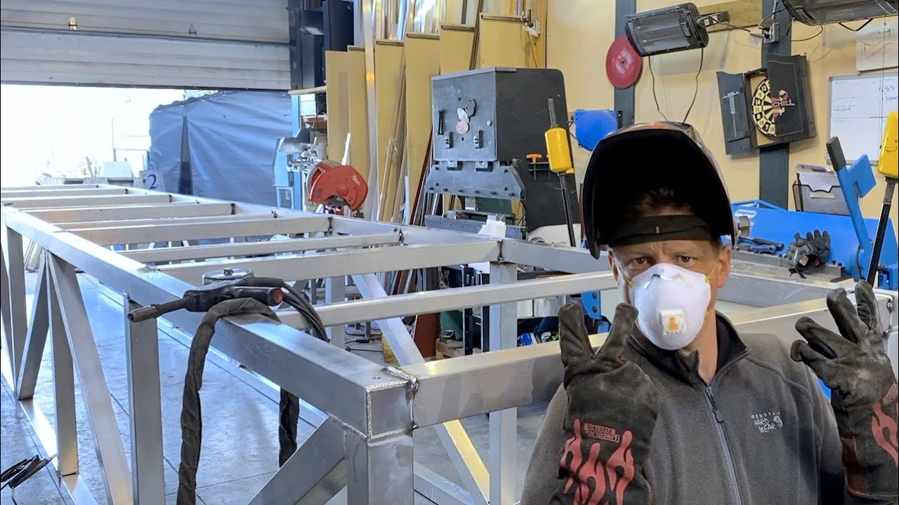 Making My 30' Aluminum Truss Ramp IN ONE DAY!!!