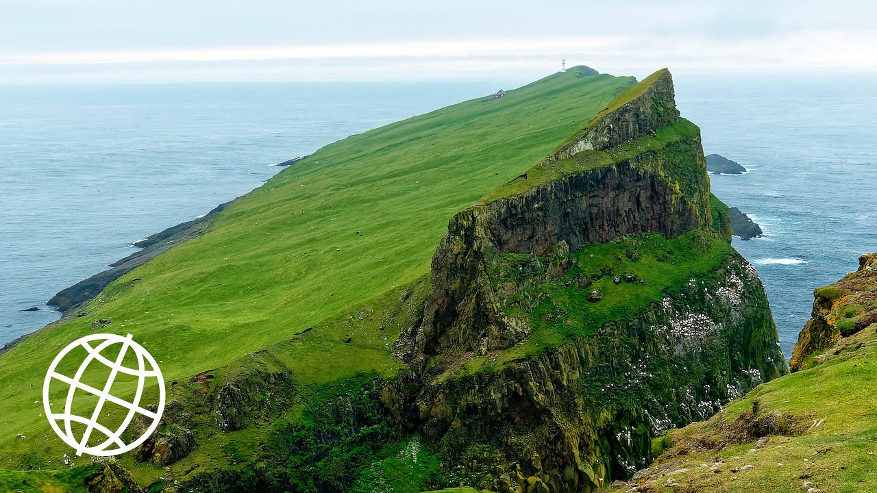 Mykines, Faroe Islands: Puffins and Landscapes  [Amazing Places 4K]