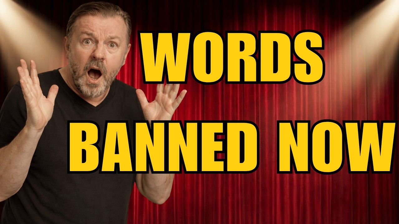 Ricky Gervais - Forbidden words, you can't use them anymore!