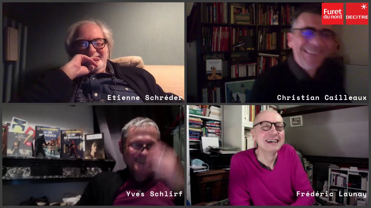 LivresEnLive #16 : l'&eacute;quipe du dernier Blake et Mortimer 