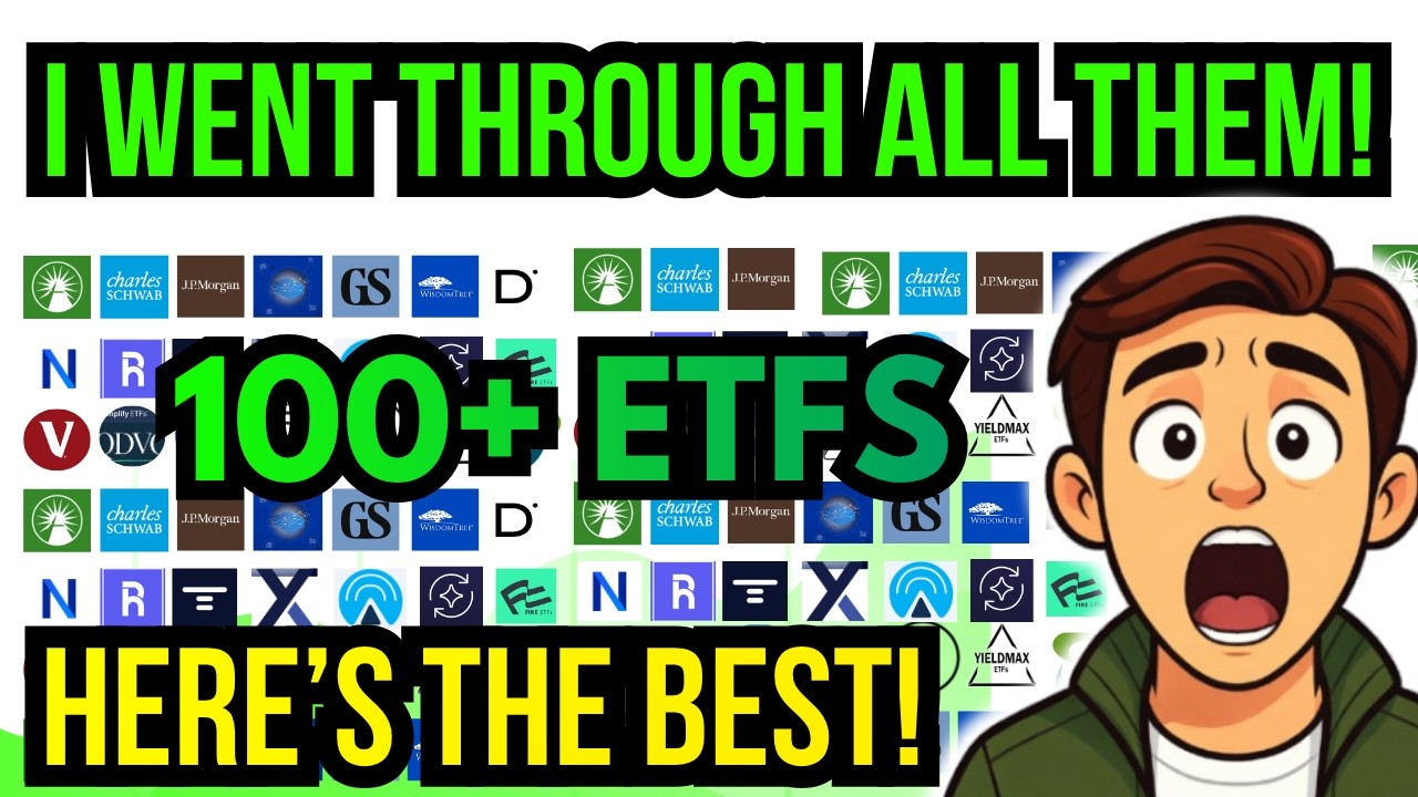 Я проанализировал более 100 дивидендных ETF! Вот очевидные победители!