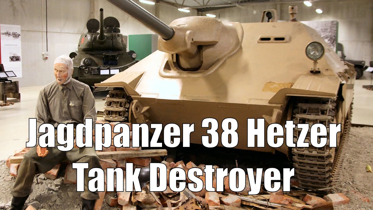 Jagdpanzer 38 Hetzer Walkaround - German Light Tank Destroyer WW2 - Arsenalen