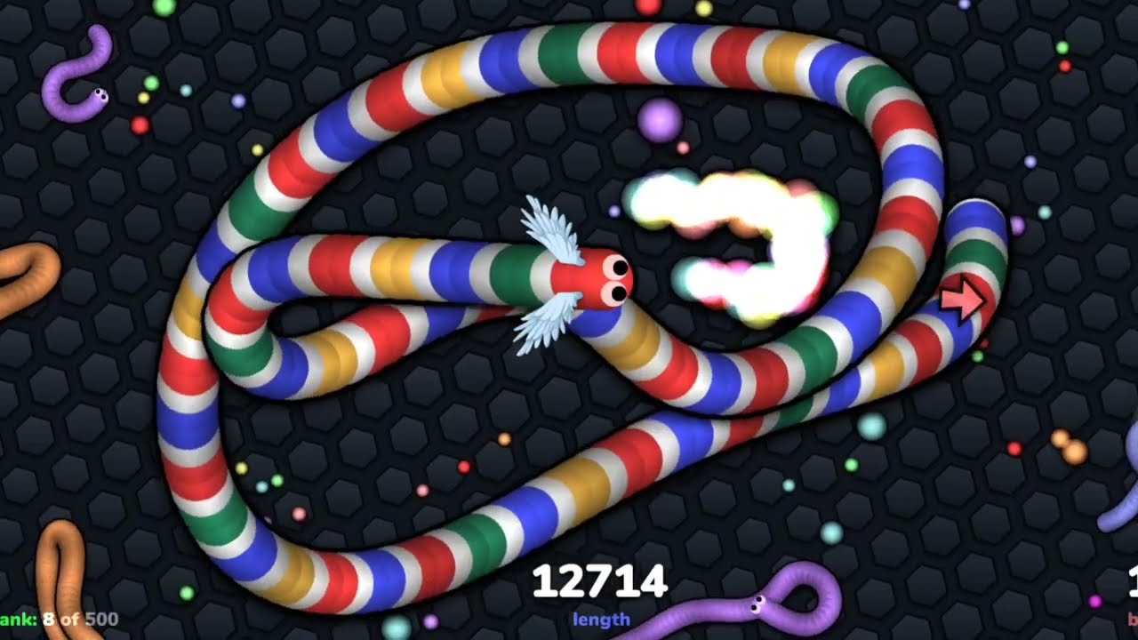The MOST DANGEROUS Snake on the Map! – Epic Slither.io Domination