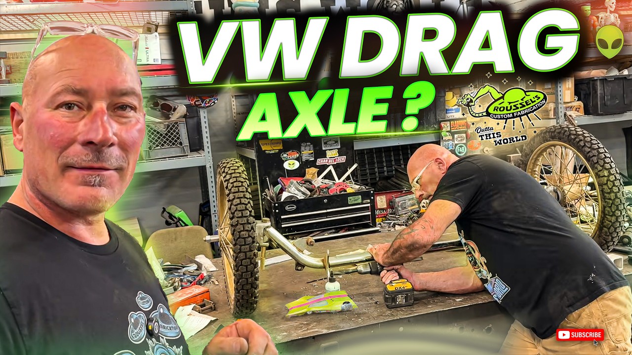 1967 VW Suspension on a Dragster?! Ian's Craziest Front-End Yet