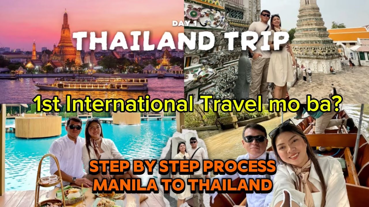 Bangkok Thailand | 1st International Trip | Travel Tax - Check In - Immigration Question