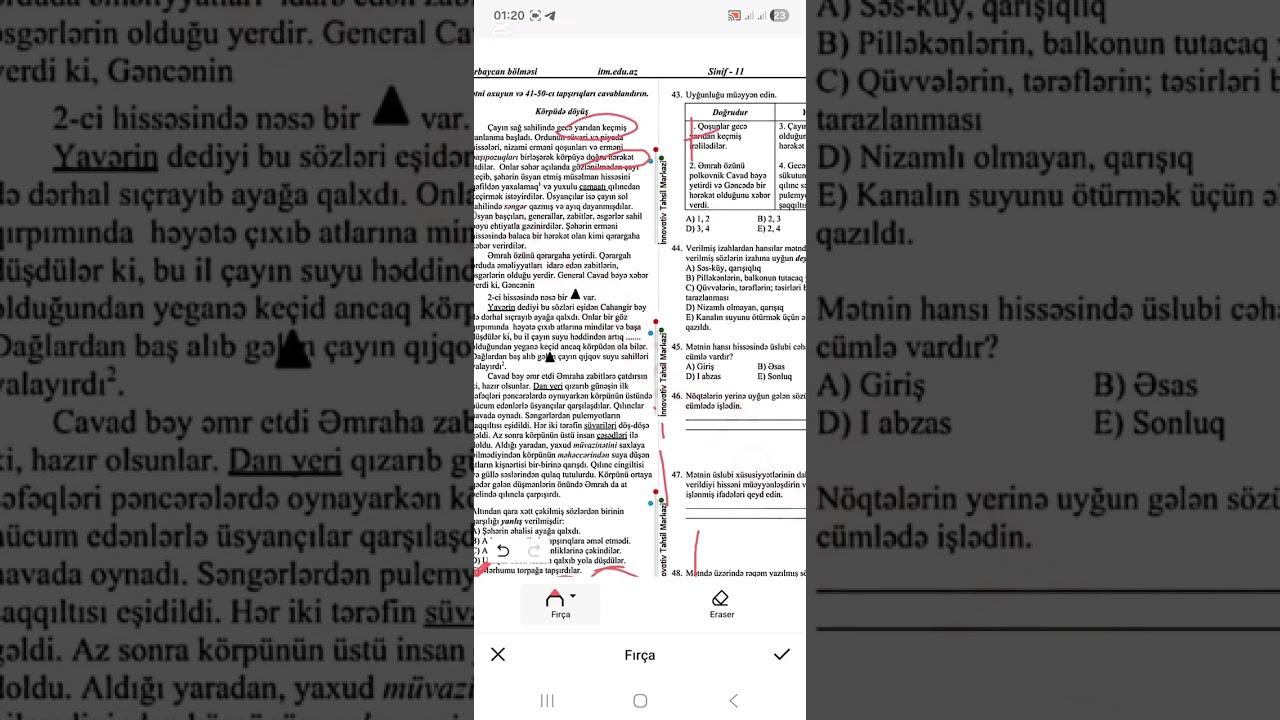 BURAXILIŞ.SINAQ11.İZAH #buraxilisimtahani#buraxılış #buraxılışimtahanı #sinaq_izahi #sınaq #viral 