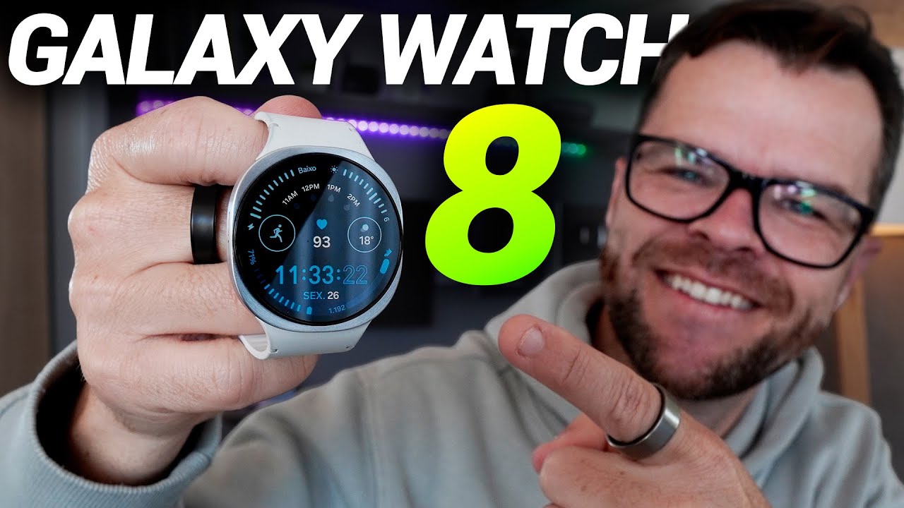 Galaxy Watch 8 REVIEW: O MELHOR SMARTWATCH da Samsung