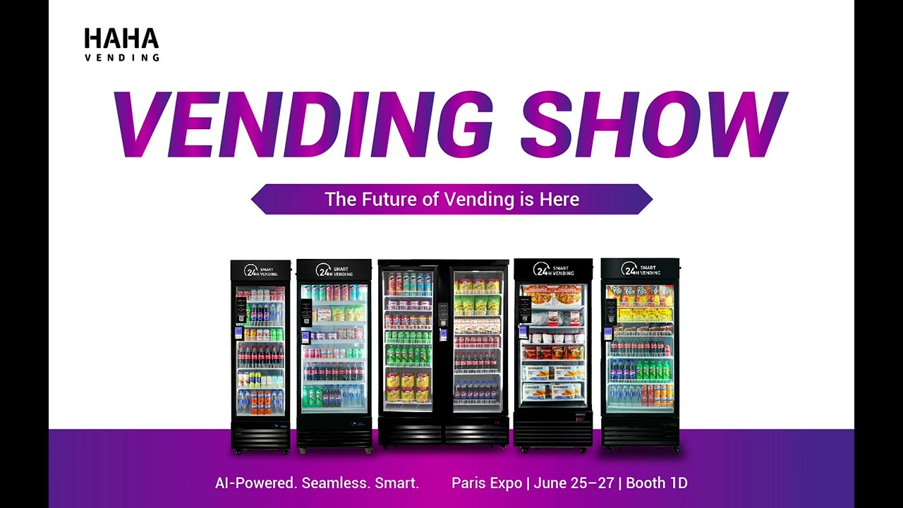 Showcasing the Future of AI Vending | Vending Show Paris 2024 | Booth 1D