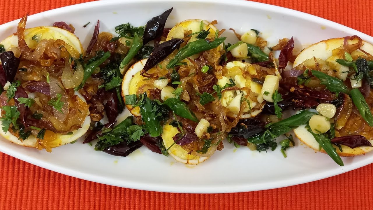 Spicy egg Fry Recipe. Tasty snack idea #food #recipe #cooking #easyrecipe #india #egg