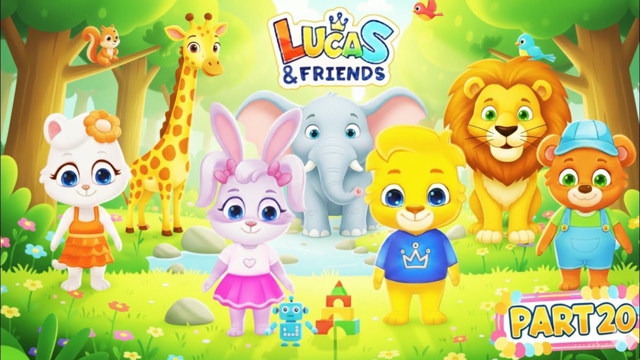 Lucas & Friends: Jungle Adventure with Big Animals! 🦁🐘 | Part 20