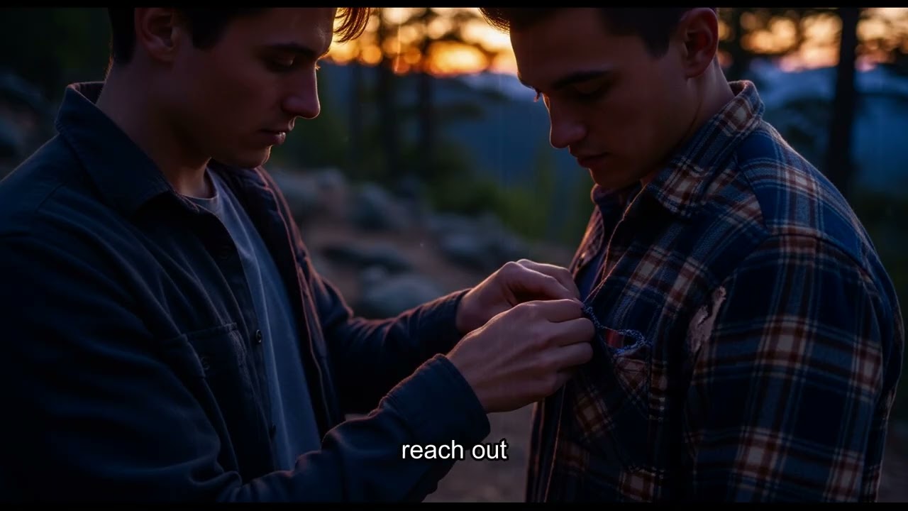 My Tent Partner Stitched My Torn Sleeve - His Face Inches From My Arm | Gay Romance
