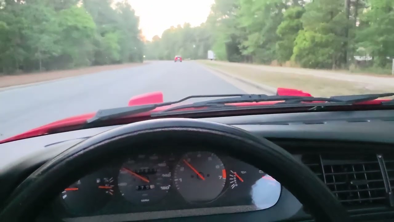 1990 Porsche 944 S2 Cabriolet Acceleration