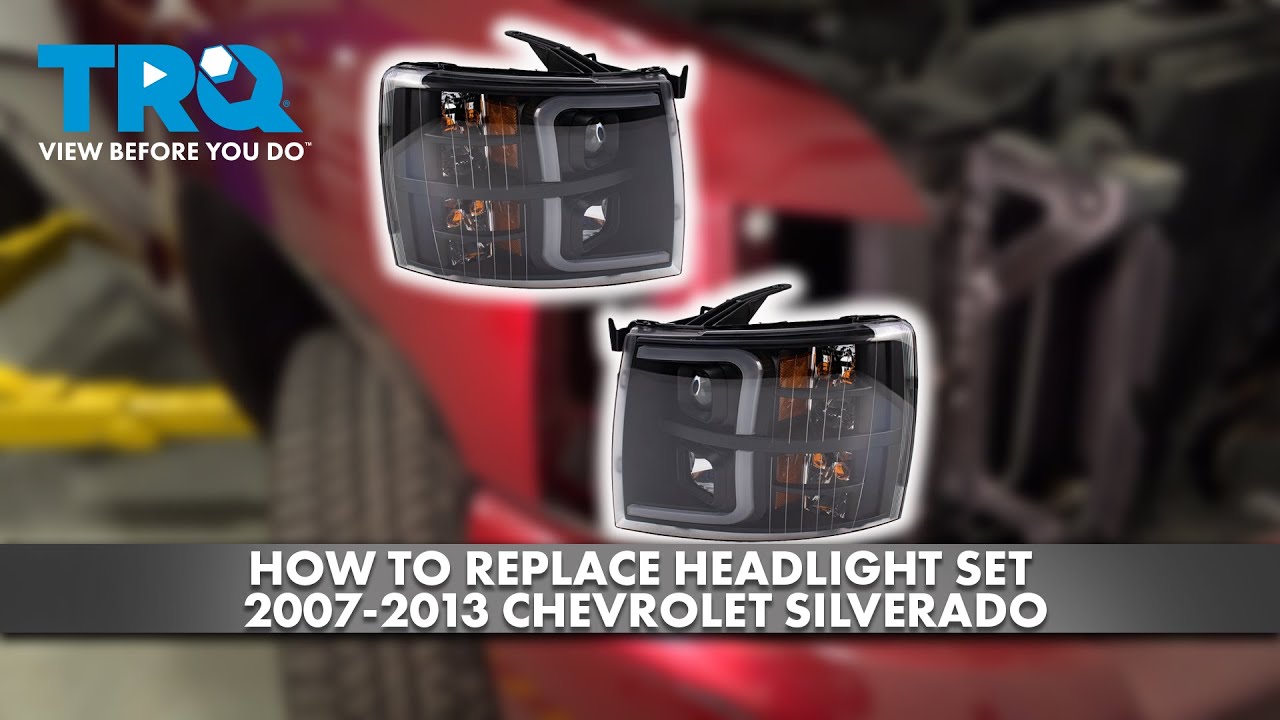 How to Replace Performance Headlight Set 2007-2013 Chevrolet Silverado