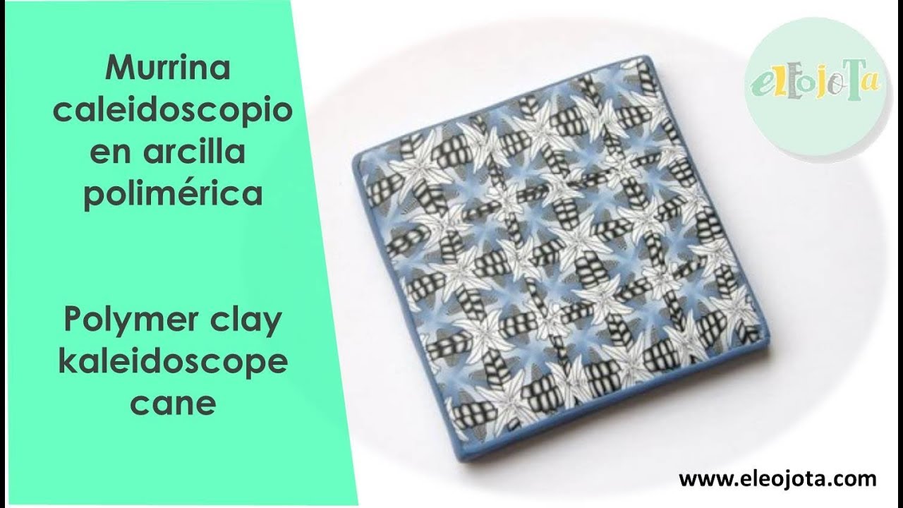 Murrina caleidoscopio en arcilla polimérica | ELEOJOTA00 | TUTORIAL