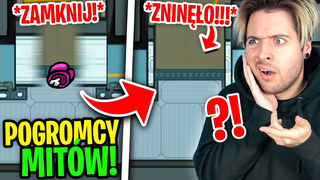 POGROMCY MITÓW w AMONG US - JAK UKRYĆ CIAŁO! (ukryta opcja w grze!) #3 z LEESOO