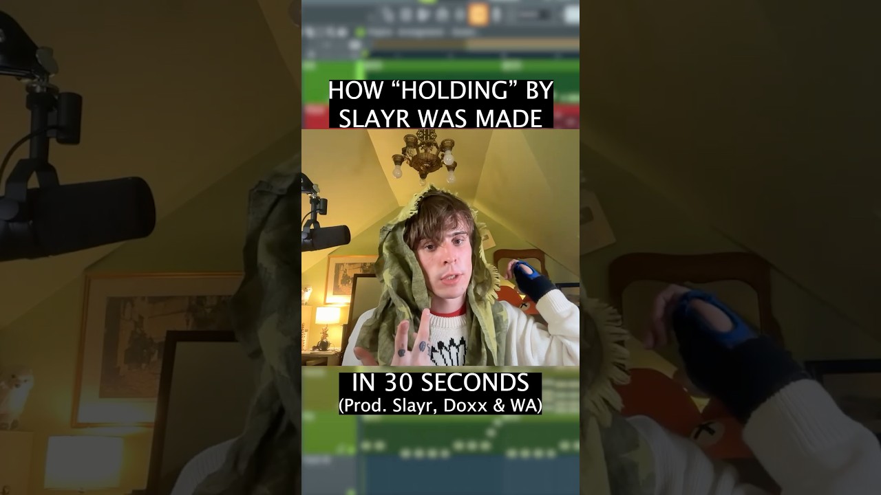 HOW “HOLDING” BY SLAYR WAS MADE (IN 30 SECONDS)🫂🫂🫂