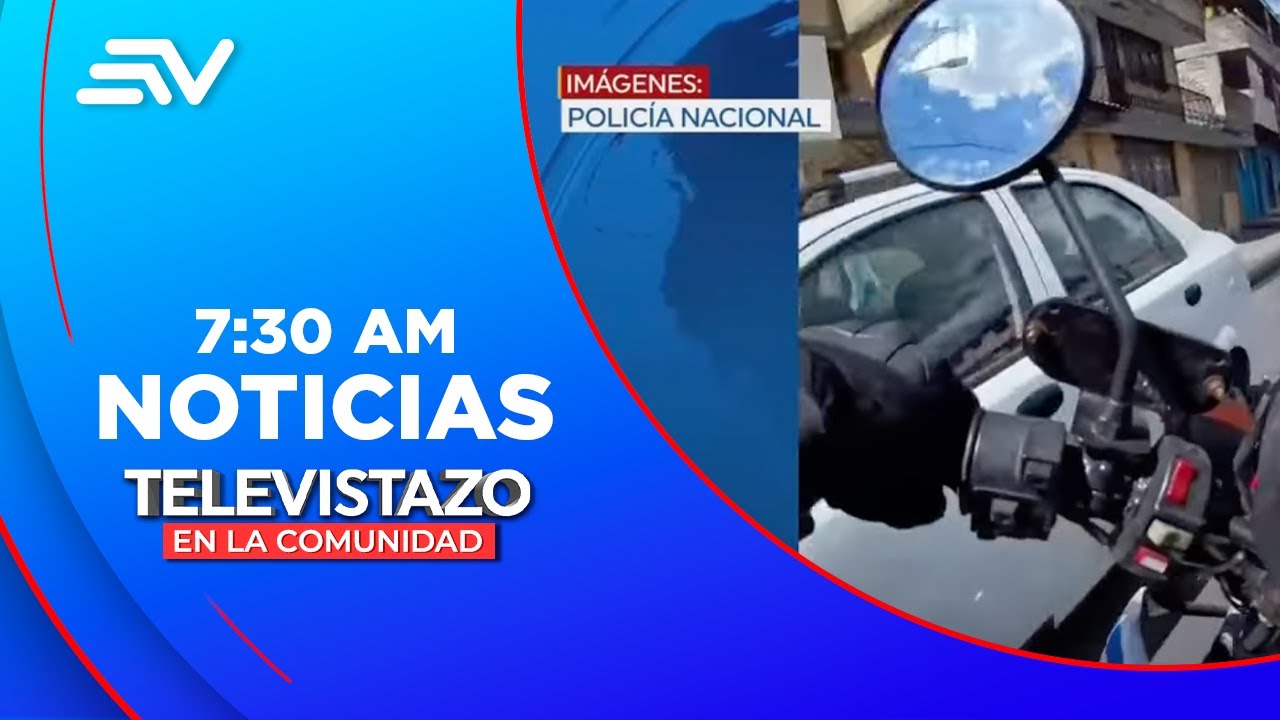 Policía persiguió a delincuentes que asaltaron en el sur de Quito | Televistazo | Ecuavisa