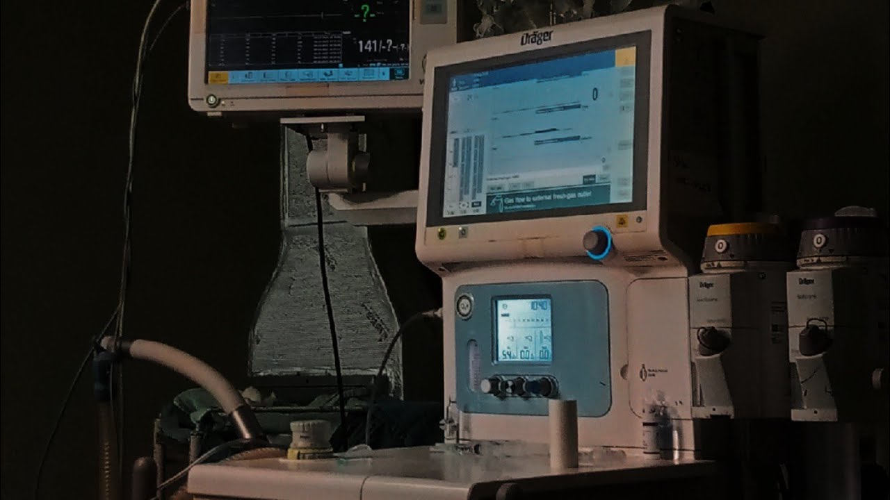 Anesthesia Machine Testing/Calibration, Drager Atlan A300, BS Anesthesia.