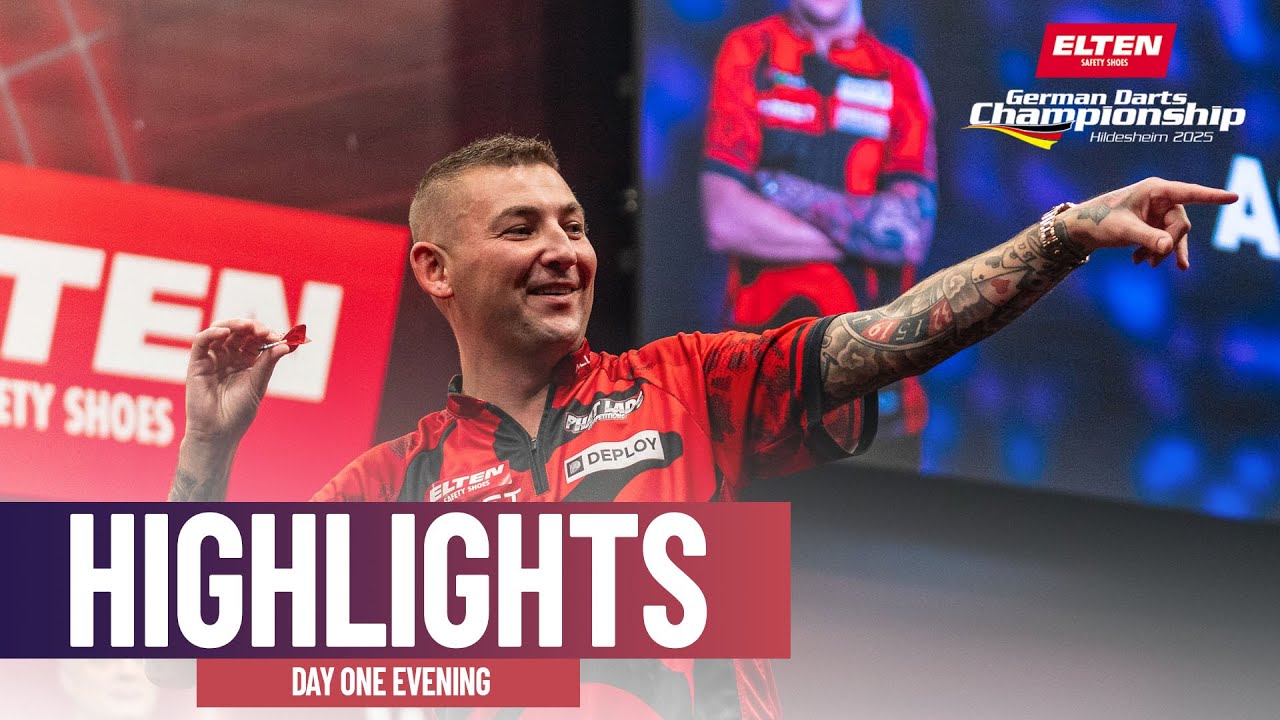 EPIC NIGHT OF ACTION! | 2025 German Darts Championship | Day One Evening Highlights
