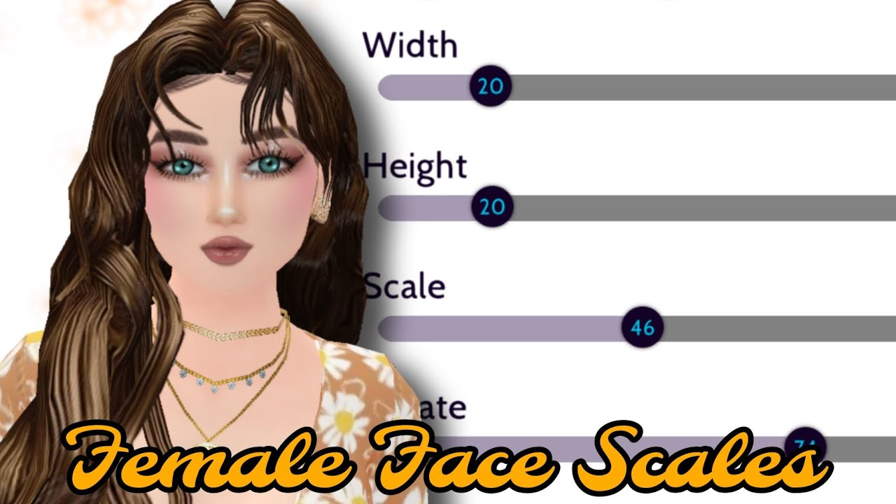 Avakinlife Face Scales for Girls | Avakin Face Ideas | Face ideas for Females