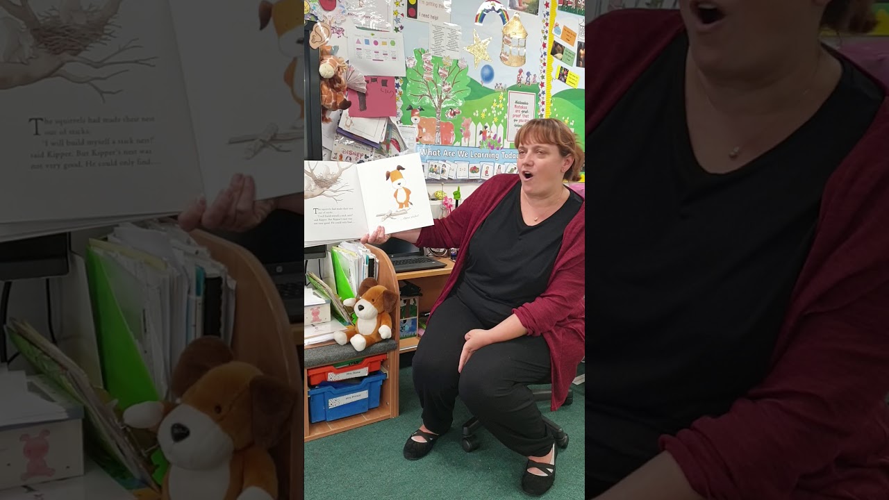 Mrs Prince Reading 'Kipper' Story