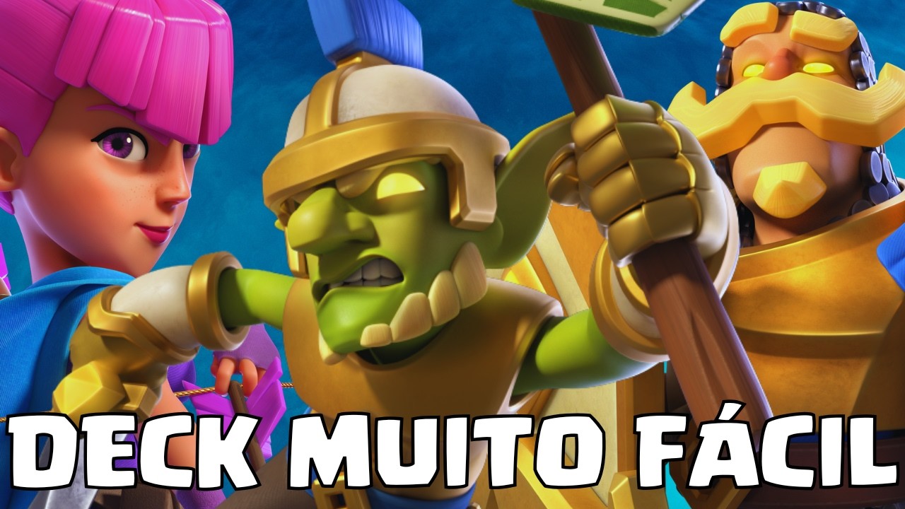 😮 OS GOBLINS HERÓICOS REVIVERAM O DECK MAIS NO SKILL DE X-BESTA! GANHE MUITO FÁCIL! - Clash Royale