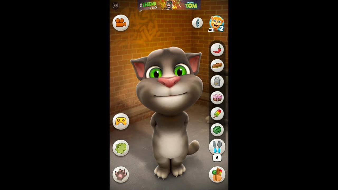 talking tom cat live #shortfeed