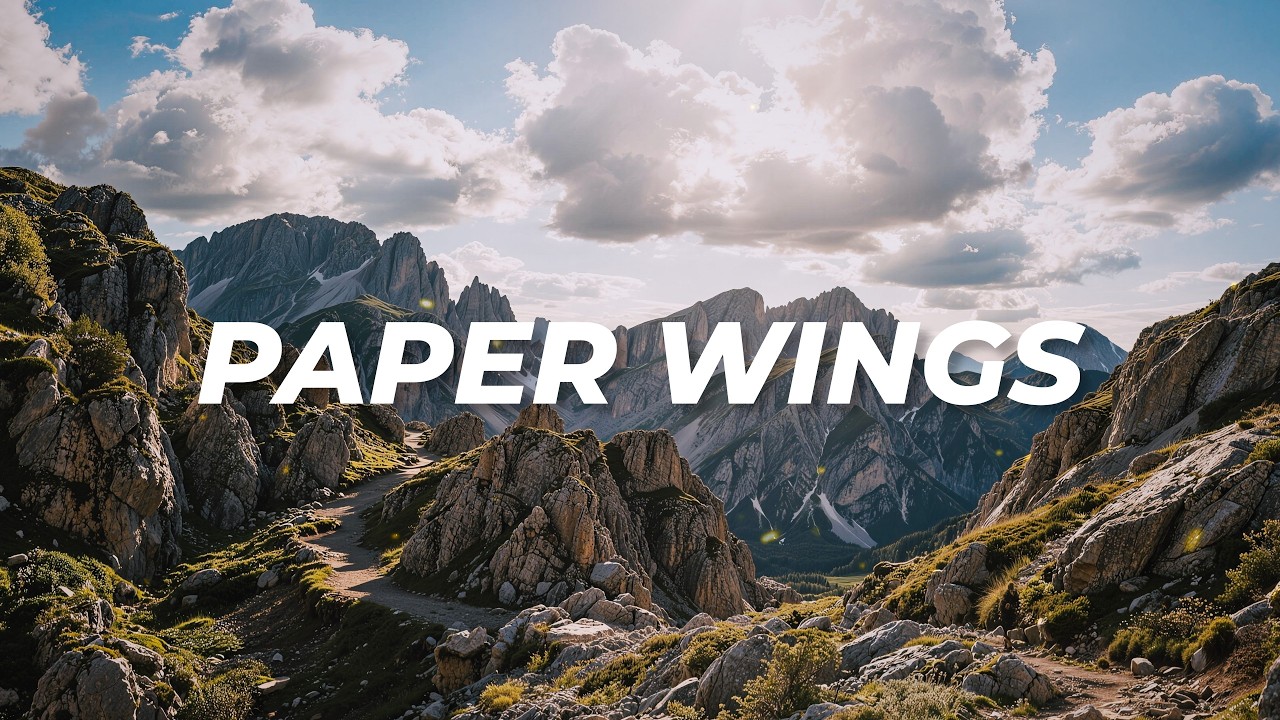 Paper Wings (Lyrics) - Uplifting Future Bass | UnFlat Music