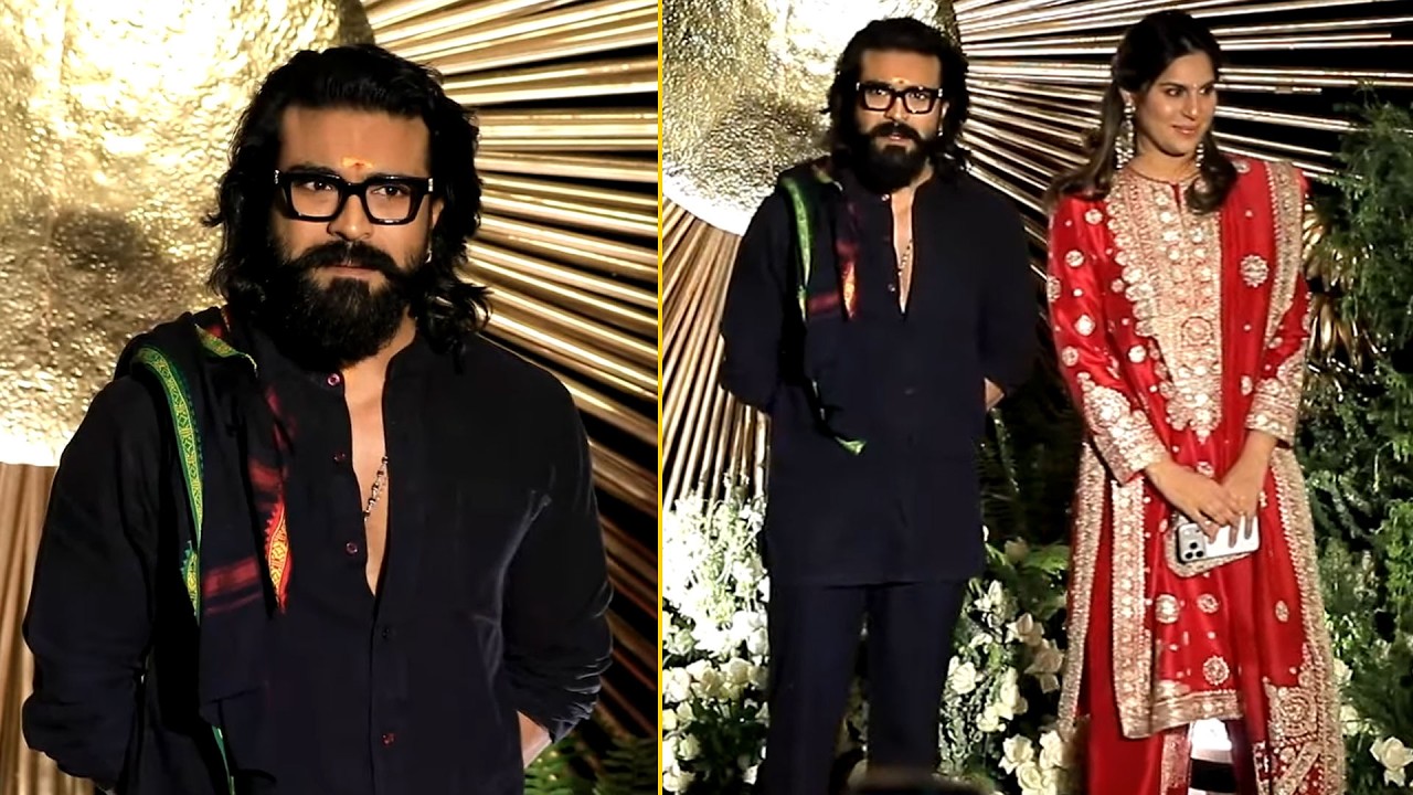 Ram Charan & Upasana Visuals | Vijay Deverakonda & Rashmika Mandanna Wedding Reception