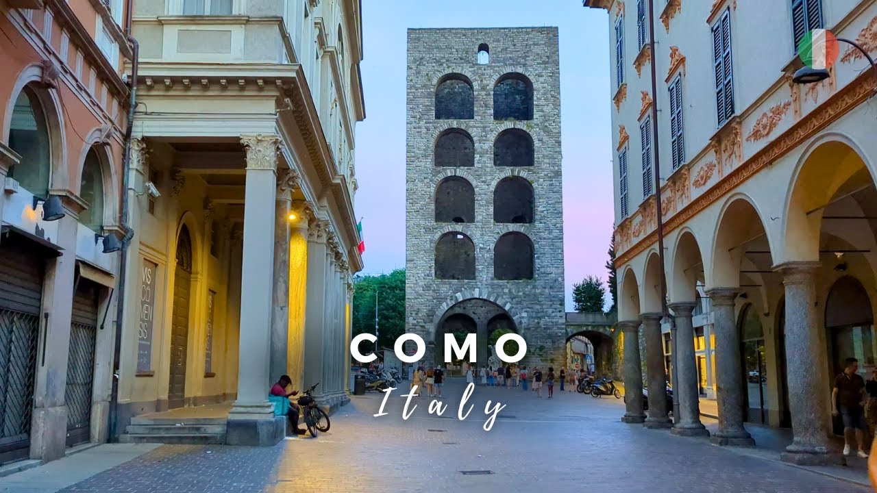 Celebrities Holiday in this Beautiful ITALIAN Town 🤌🏼 | Slow Walking Tour in 4K