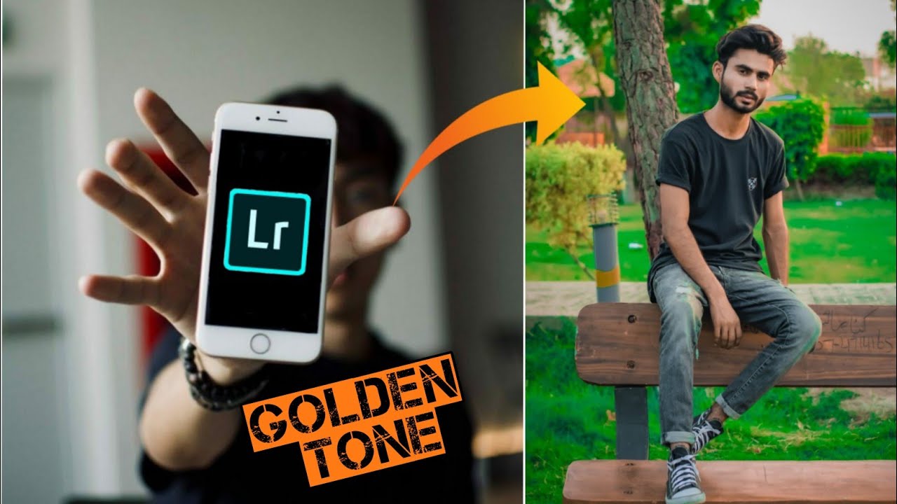Lightroom Mobile GOLDEN GREEN Tone Photo editing Tutorial - Leo Lens Star