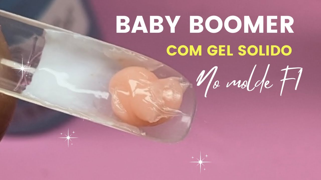 Baby Boomer com gel sólido #moldef1 #babyboomer