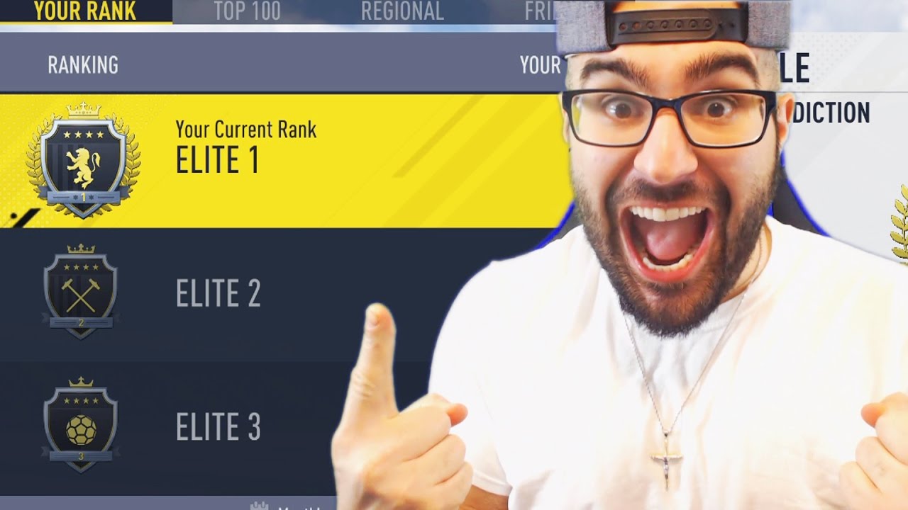 TOP 100 NO MONEY SPENT! ROAD TO FUT CHAMPIONS! FIFA 17 ULTIMATE TEAM