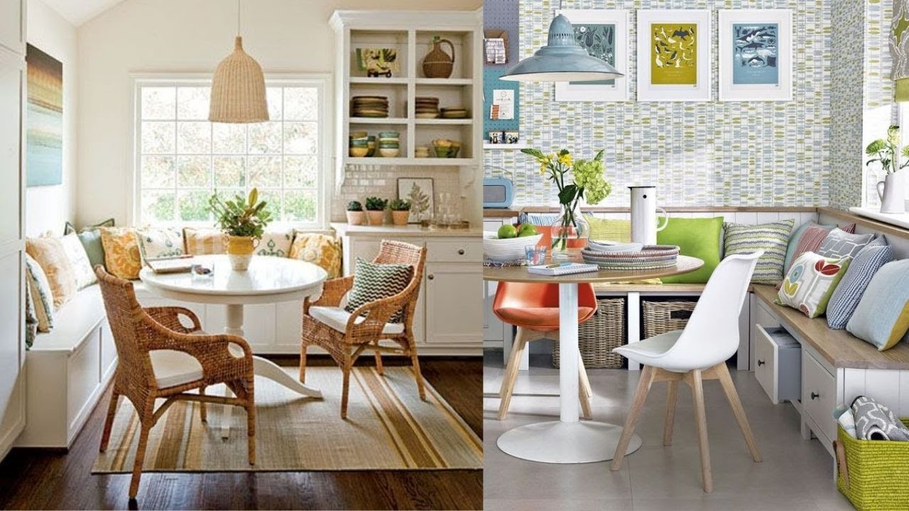 Kitchen Corner Table Design 50 Ideas. Corner Dining Table Decoration for Kitchen.