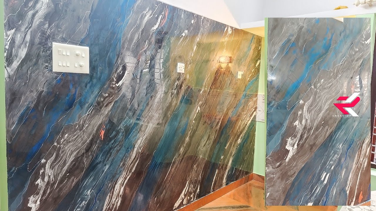 MARMORINO Plastering || Wall Marble Painting