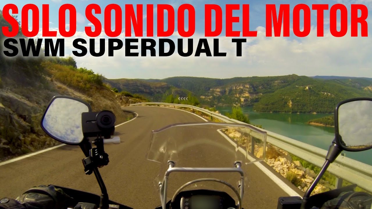 🎶 SWM uper Dual T 🏍 🎧 -Solo sonido del motor- [RAW on board]