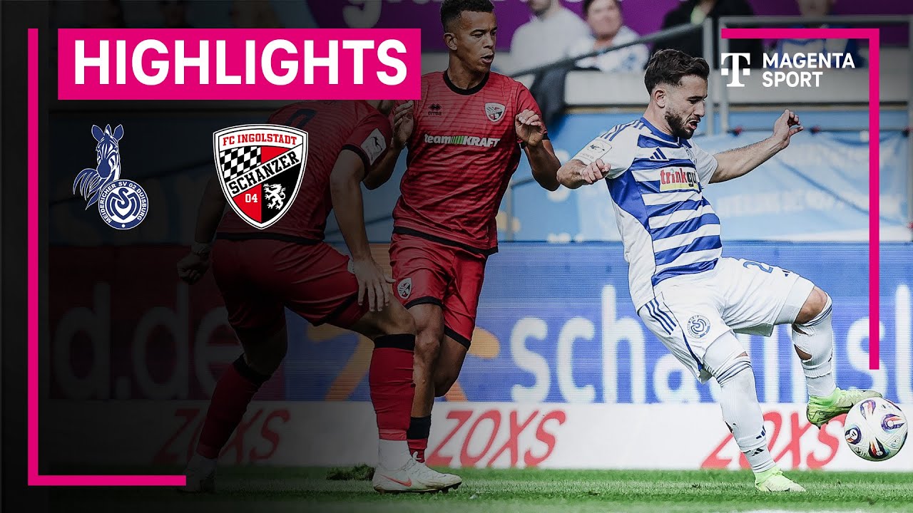 MSV Duisburg - FC Ingolstadt | Highlights 3. Liga | MAGENTA SPORT