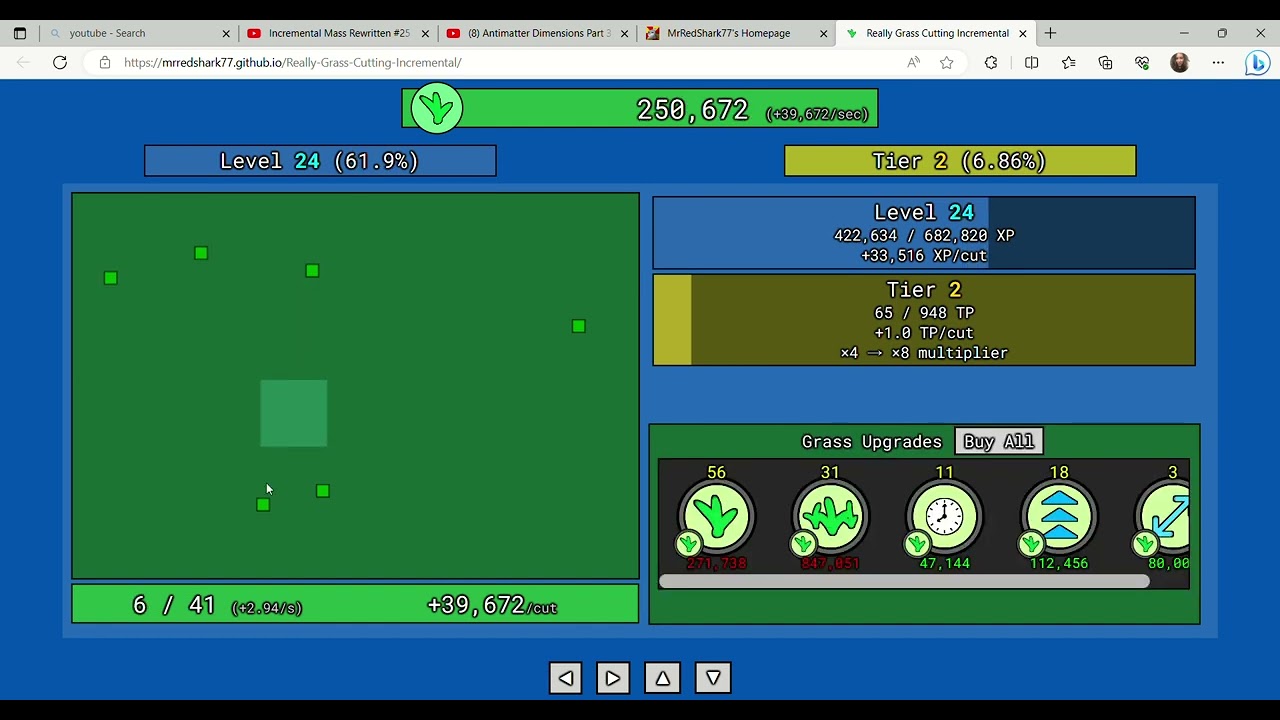 Really Grass Cutting Incremental episode 2: Prestige!