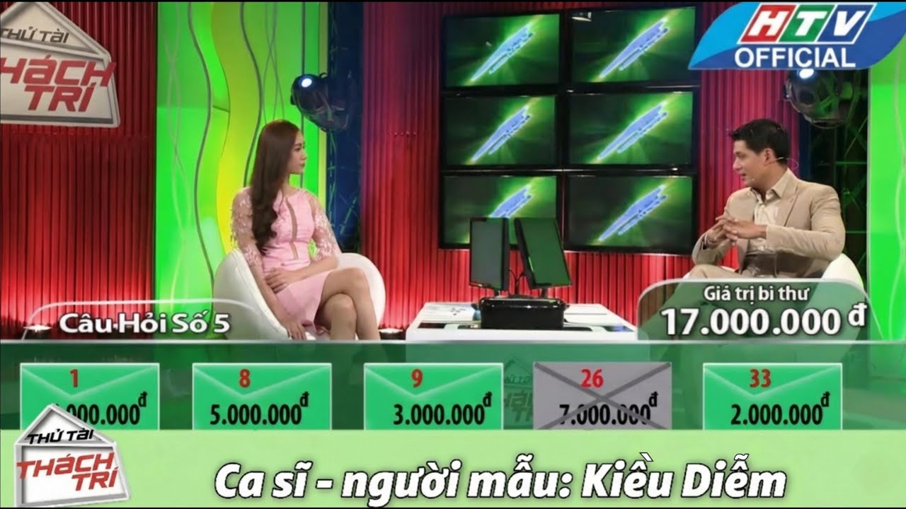 Thử Tài Thách Trí (Mùa 5) Tập 20 (10/1/2016) - Ca Sĩ - Người mẫu: Kiều Diễm