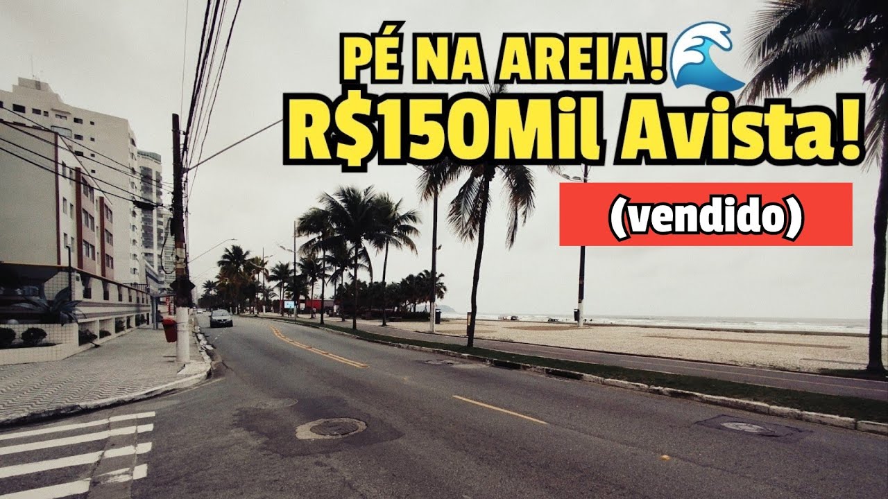APARTAMENTO 1 DORMITÓRIO COM 2 SACADAS - CHURRASQUEIRA E GARAGEM PÉ NA AREIA AVIAÇÃO🌊PRAIA GRANDE SP