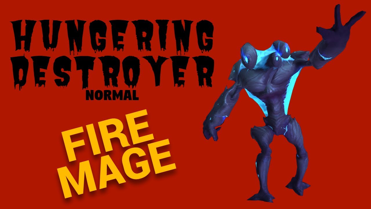 Castle Nathria - N Hungering Destroyer | Fire Mage POV | Utsukushii Saisei