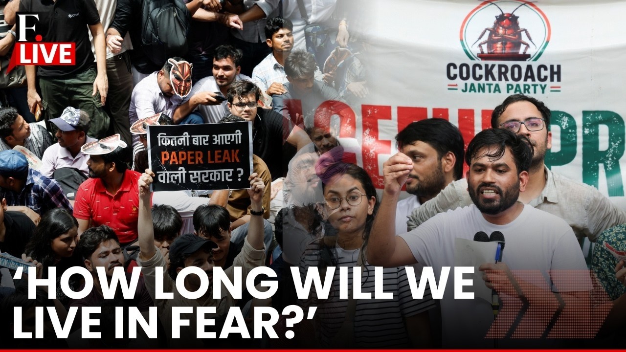 Gen Z Youth Rally in Delhi | Activist Sonam Wangchuk Joins | Cockroach Party Protest LIVE
