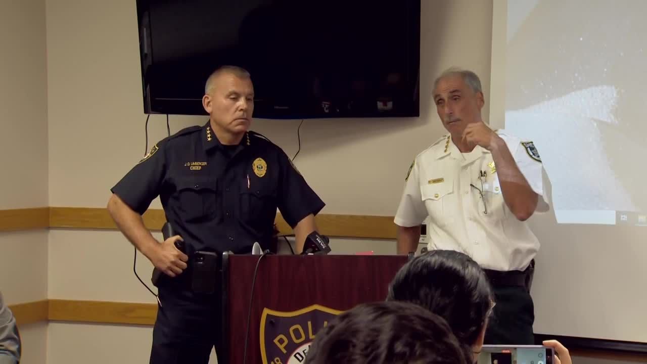Officials give update after man shot, killed by law enforcement in DeLand