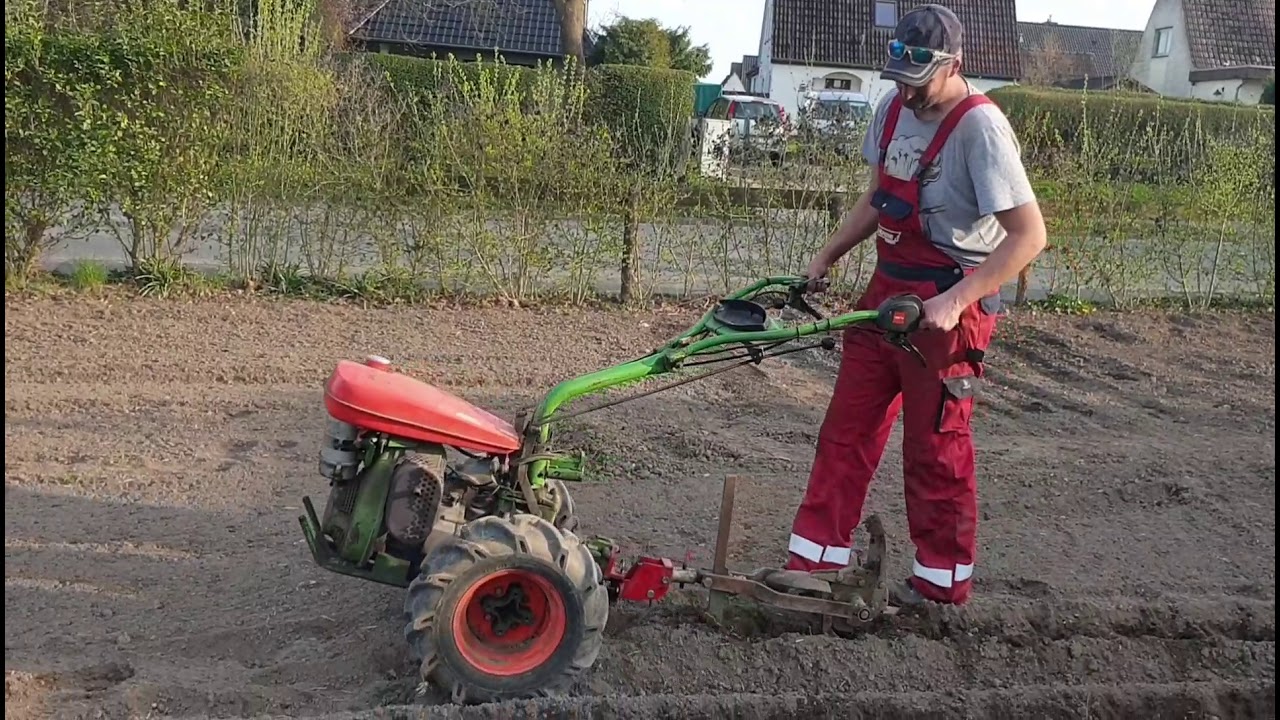Agria 3400 Kartoffel Beet vorbereiten