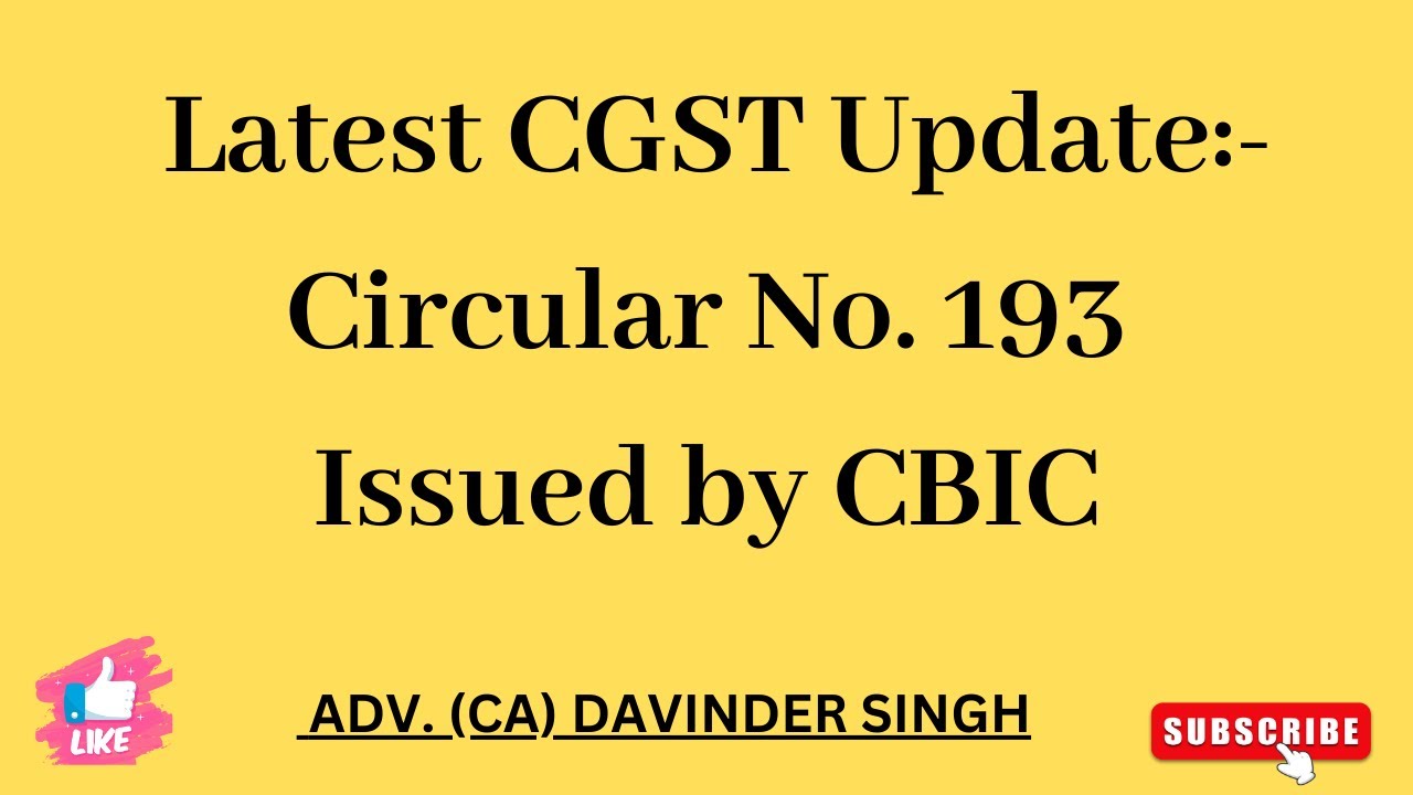 CGST Circular No.193..Clarification if credit not reflecting in form 2A of buyer for supplier fault?