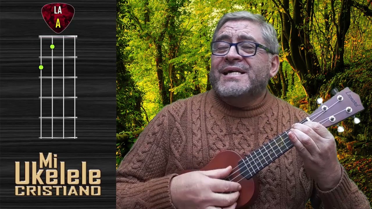 COROS EN UKELELE  🎸 ÚNETE MAS - LA PAZ ESTE - HAY VICTORIA - PON ACEITE  🎸  Mi Ukelele Cristiano